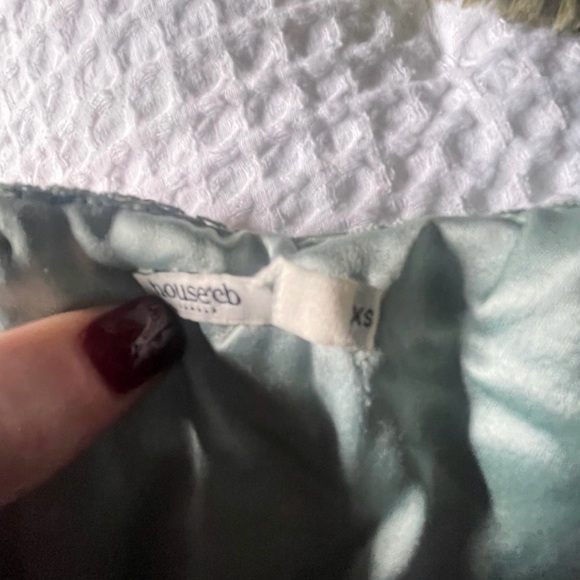 House of CB Light Jade Fallon Embroidered Slip Dress - Picture 5 of 5